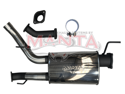 Toyota LandCruiser VDJ200 2016 Dual 3in Centre to Fit up to Standard DPF