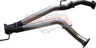 LandCruiser VDJ200 2016 Dual 3in Centre to Fit up to Standard DPF