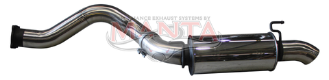 Toyota LandCruiser VDJ200 Wagon 4in Rear Muffler
