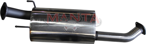 Nissan Patrol Y62 5.6L V8 3in Single Centre Muffler