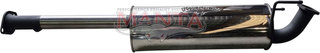 Toyota FJ Cruiser 4.0L V6 2 1/2in Centre Muffler