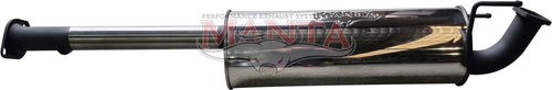 Toyota FJ Cruiser 4.0L V6 2 1/2in Centre Muffler