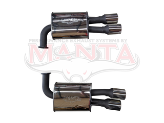 Holden Commodore VE Sedan V8 6.2L E2 HSV 2 1/2in Dual Rear Mufflers