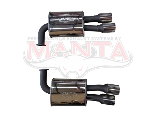 Holden Commodore VE Sedan V8 6.2L E2 HSV 2 1/2in Dual Rear Mufflers