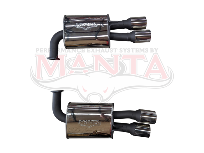 Holden Commodore VE Sedan V8 6.2L E2 HSV 2 1/2in Dual Rear Mufflers