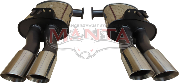 Holden Commodore VE SS+Maloo Ute V8 6.0L 2 1/2in Dual Rear Mufflers (Pair)