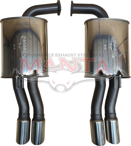 Holden Commodore VE SS+Maloo Ute V8 6.0L 2 1/2in Dual Rear Mufflers (Pair)