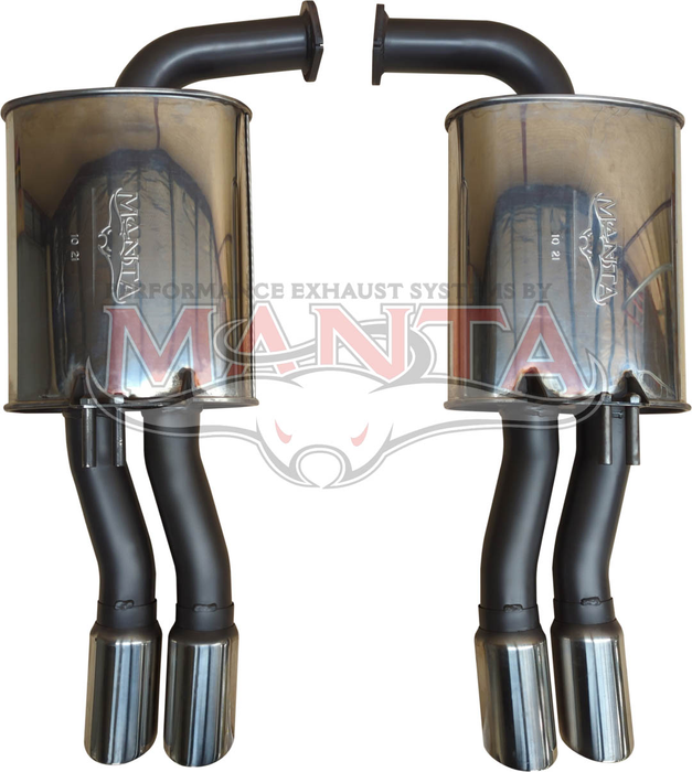 Holden Commodore VE SS+Maloo Ute V8 6.0L 2 1/2in Dual Rear Mufflers (Pair)
