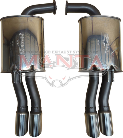 Holden Commodore VE SS+Maloo Ute V8 6.0L 2 1/2in Dual Rear Mufflers (Pair)