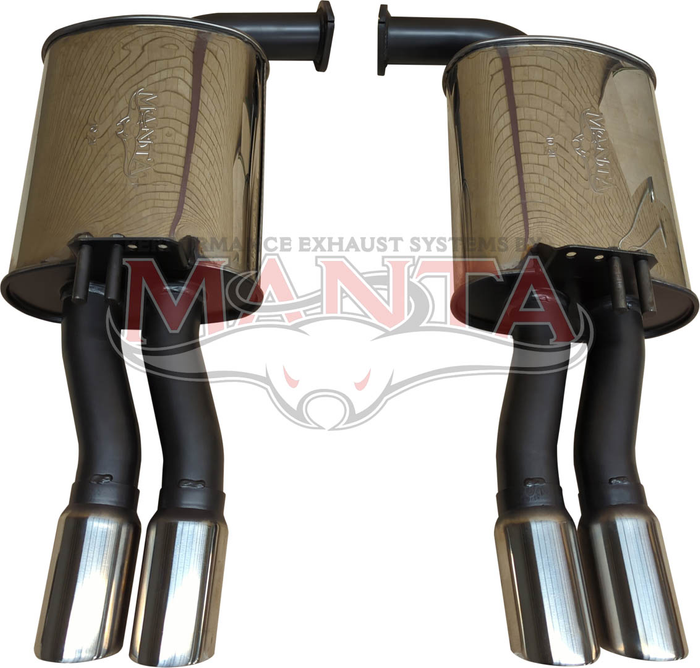 Holden Commodore VE SS+Maloo Ute V8 6.0L 2 1/2in Dual Rear Mufflers (Pair)
