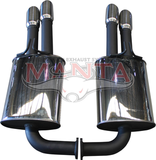 WM Statesman V8 6.0L 2 1/2in Dual Rear Mufflers (Pair)