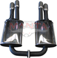 WM Statesman V8 6.0L 2 1/2in Dual Rear Mufflers (Pair)