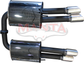 Holden WM Statesman V8 6.0L 2 1/2in Dual Rear Mufflers (Pair)