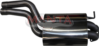 Ford Falcon FG XR8/GT Sedan 2 1/2in Dual Centre Muffler