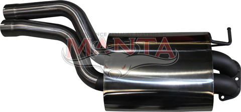 Ford Falcon FG XR8/GT Sedan 2 1/2in Dual Centre Muffler