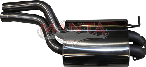 Ford Falcon FG XR8/GT Sedan 2 1/2in Dual Centre Muffler
