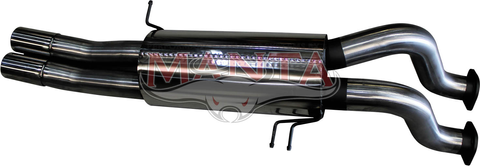 Ford Falcon BA-FG V8 XR8 Ute 3in Dual Rear Muffler Right Hand Side Exit only