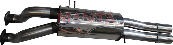 Ford Falcon BA-FG V8 XR8 Ute 3in Dual Rear Muffler Right Hand Side Exit only