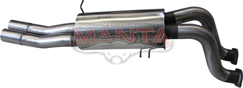 BA-FG V8 XR8 Ute 3in Dual Rear Muffler Right Hand Side Exit only