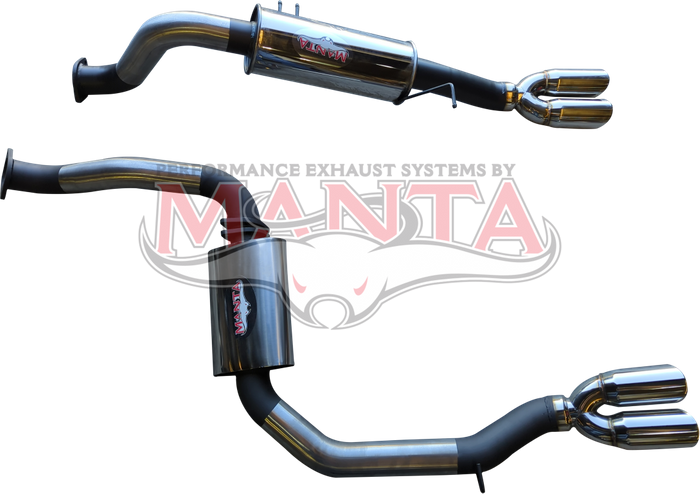 Ford Falcon BA - FG V8 XR8 Ute 3in Dual R.H.S. Rear Muffler