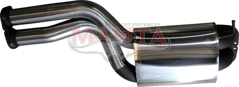 Ford Falcon BA-FG V8 Sedan 3in Dual Centre Muffler