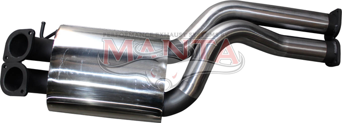 Ford Falcon BA-FG V8 Sedan 3in Dual Centre Muffler