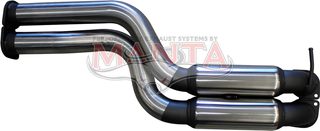 Ford Falcon BA-FG V8 Sedan 3in Dual Centre Hotdogs