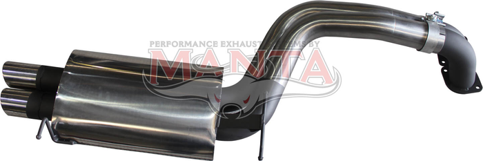 BA XR8/GT & BF, FG XR8 Sedan 3in Dual Rear Muffler Right Hand Exit only