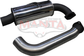 BA - BF XR8/GT & FG XR8 Sedan 3in Dual Left Hand Rear Muffler With Chassis Bracket