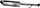 Toyota Hilux 150 Series 4.0L V6 2 1/2in Centre Muffler