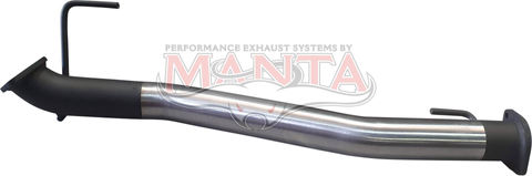 Pathfinder 2.5L T/D 3in Centre Pipe only stainless