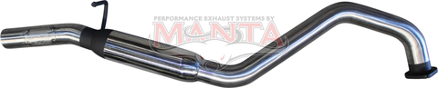Toyota Hilux 150 Series 4.0L V6 2 1/2in Rear Hotdog With Droopy Tail