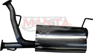 Toyota LandCruiser VDJ/UZJ200 V8 Wagon 3in Centre Muffler