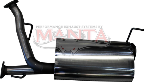 Toyota LandCruiser VDJ/UZJ200 V8 Wagon 3in Centre Muffler
