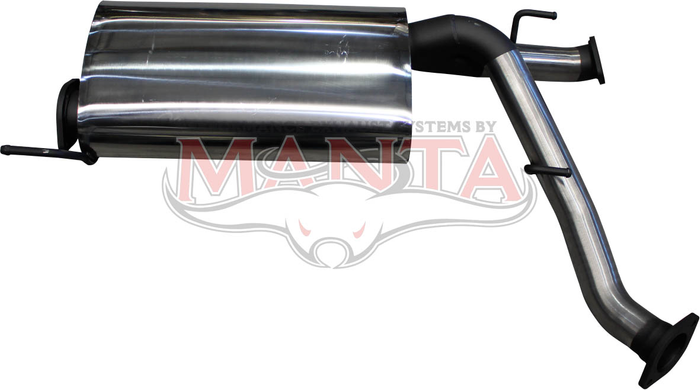 Toyota LandCruiser VDJ/UZJ200 V8 Wagon 3in Centre Muffler