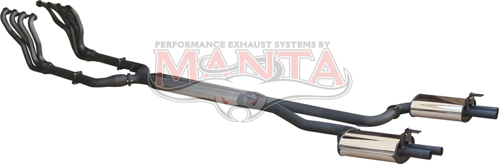 Holden DPE VF HSV LSA V8 Sedan & Wagon dual 3in full system with 1 3/4in headers