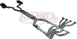 VF HSV LSA V8 Sedan & Wagon dual 3in full system with 1 3/4in coated headers