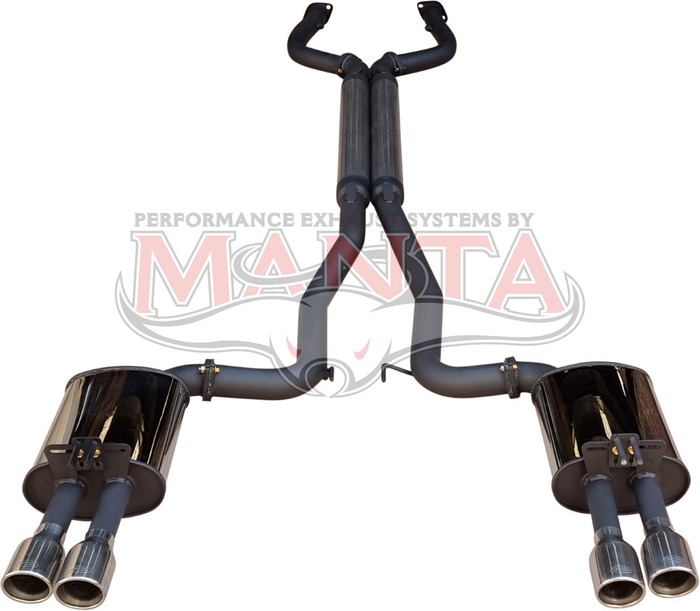 DPE Holden Commodore VE VF V8 Sedan & Wagon dual 3in cat back system with 3.5in tips