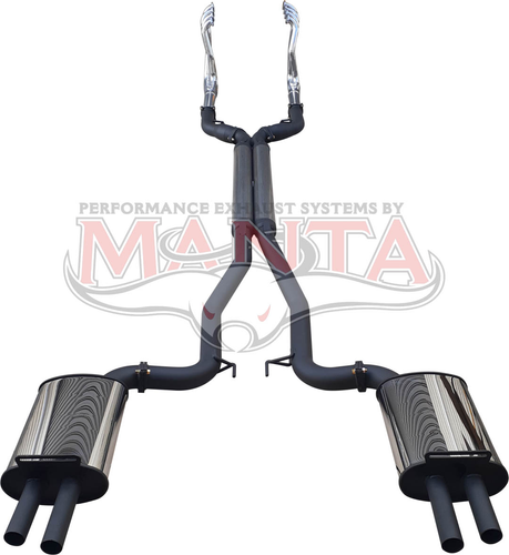 VF HSV 6.2L V8 (non LSA) Maloo ute dual 3in full system with 1 3/4in coated headers