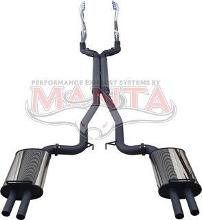 Holden DPE VF HSV 6.2L LSA Maloo ute dual 3in full system with 1 3/4in coated headers