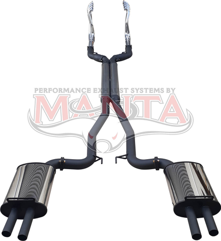 VF HSV 6.2L LSA Maloo ute dual 3in full system with 1 3/4in coated headers