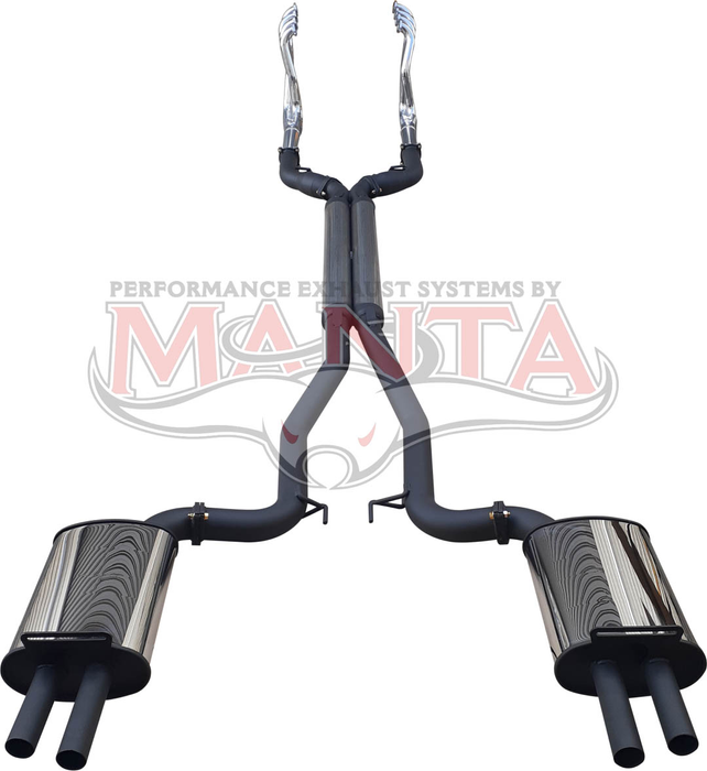 Holden DPE VF HSV 6.2L LSA Maloo ute dual 3in full system with 1 7/8in coated headers