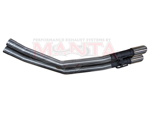 Holden Commodore Sedan VT VU VY VZ V8 Dual 2 1/2in Tail Pipes