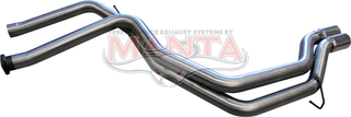 Ford Falcon AU V8 Sedan IRS Dual 2 1/2in Tail Pipes