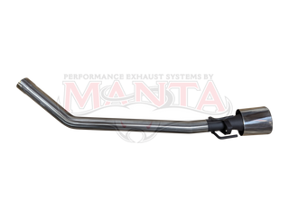 Holden Commodore VU VY VZ Ute 2 1/2in LHS Tail Pipe With Oval Tip