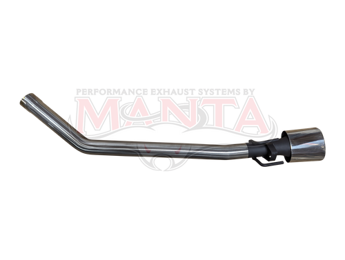 Holden Commodore VU VY VZ Ute 2 1/2in LHS Tail Pipe With Oval Tip