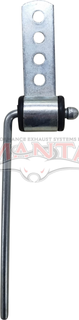 4 Bolt Holes, 8mm Rod, Universal Heavy Duty Swivel Rubber Hanger
