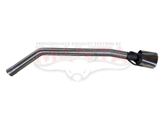 Holden Commodore VU VY VZ Ute 2 1/2in RHS Tail Pipe With Oval Tip