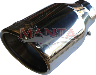 VE - VF Commodore Exhaust Tip, 2in Inlet, 3 1/2in Angled Outlet