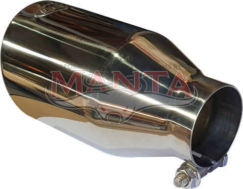 VE - VF Commodore Exhaust Tip, 2in Inlet, 3 1/2in Angled Outlet
